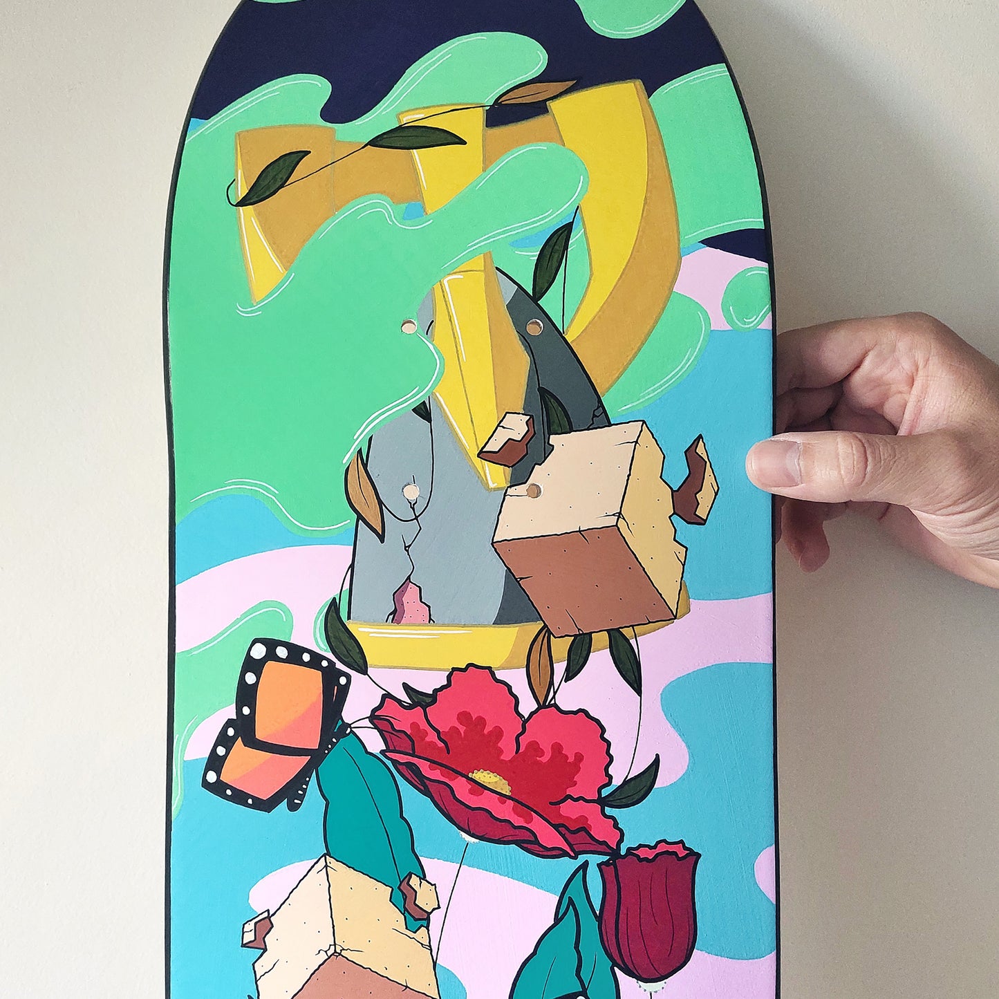 Flower Bomb Skateboard