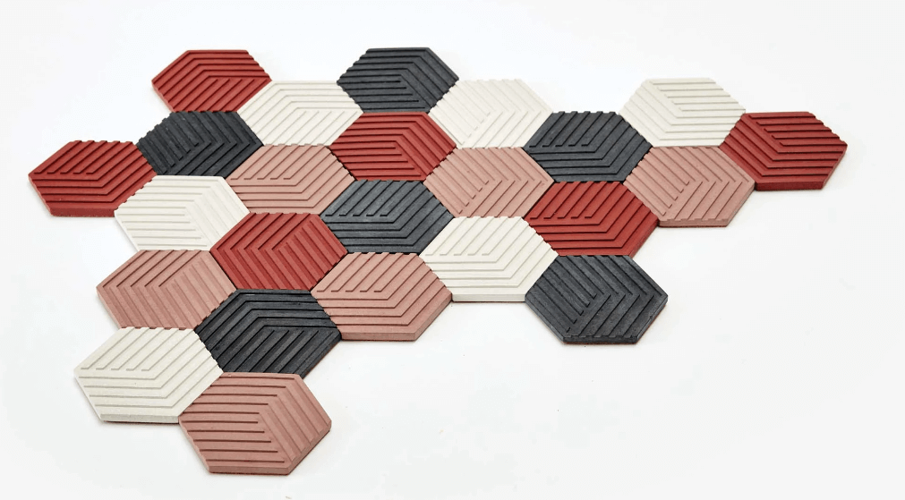 Concrete Table Tile Coasters