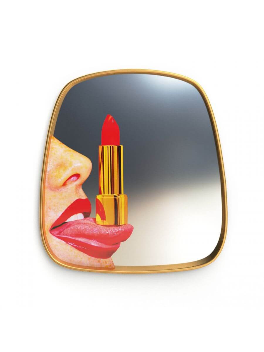 Lipstick Gold Mirror
