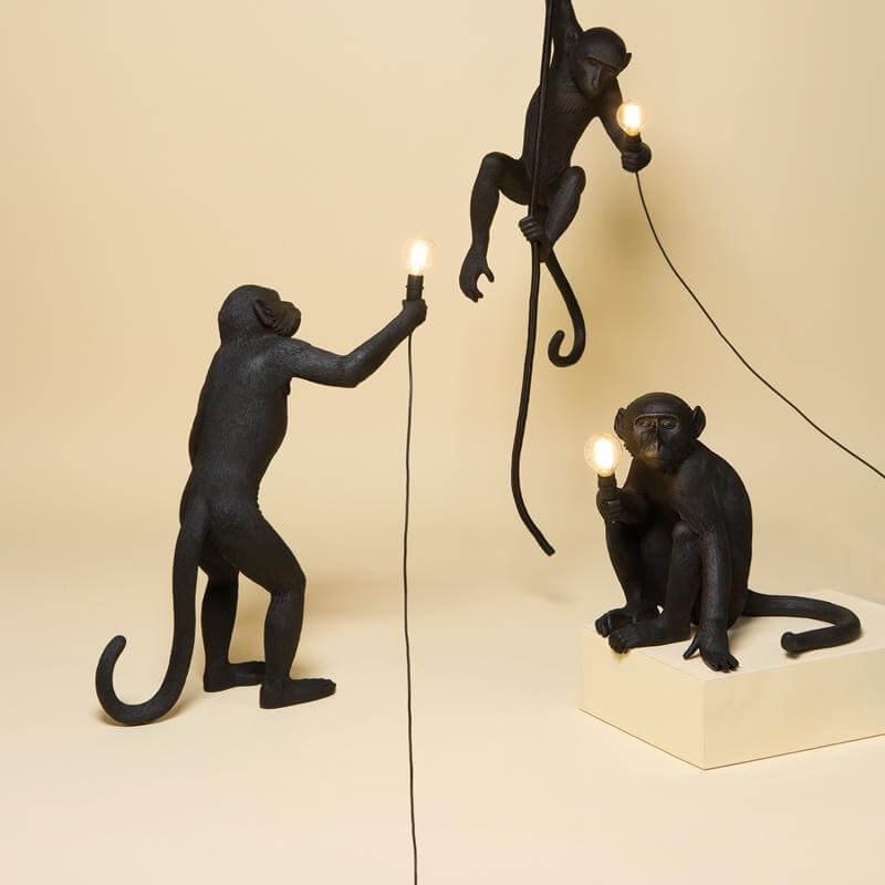 Monkey Lamp - Sitting (Outdoor)