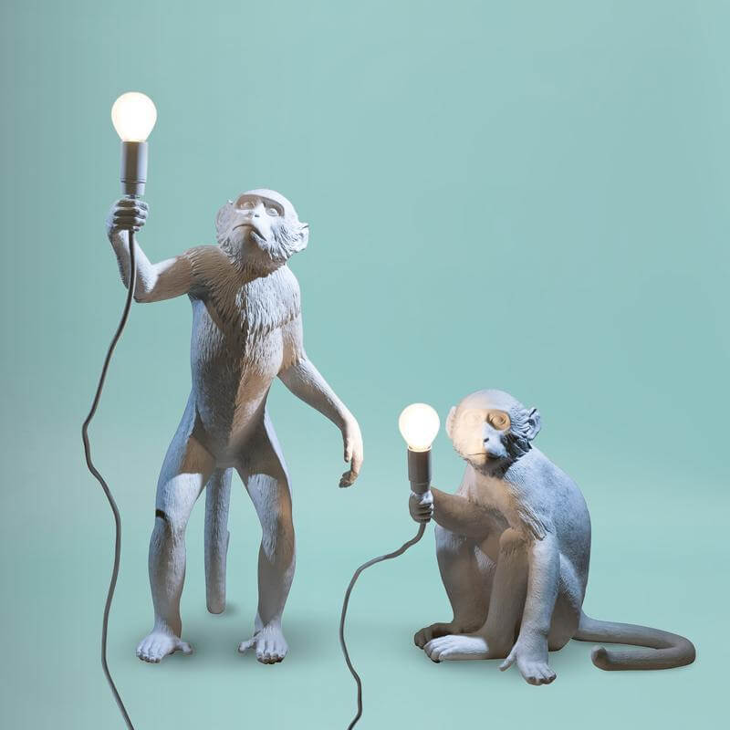 Monkey Lamp - Standing (Indoor/Outdoor)